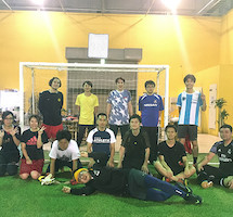 社内の部活動も積極的に支援